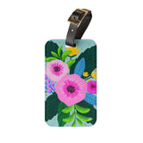 Aqua Garden Luggage Tag