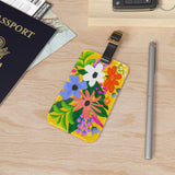 Yellow Garden Luggage Tag