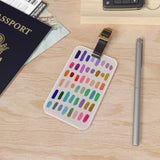 Paint Swatches Luggage Tag