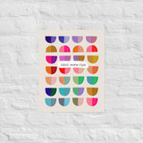 Have More Fun Colorful Print