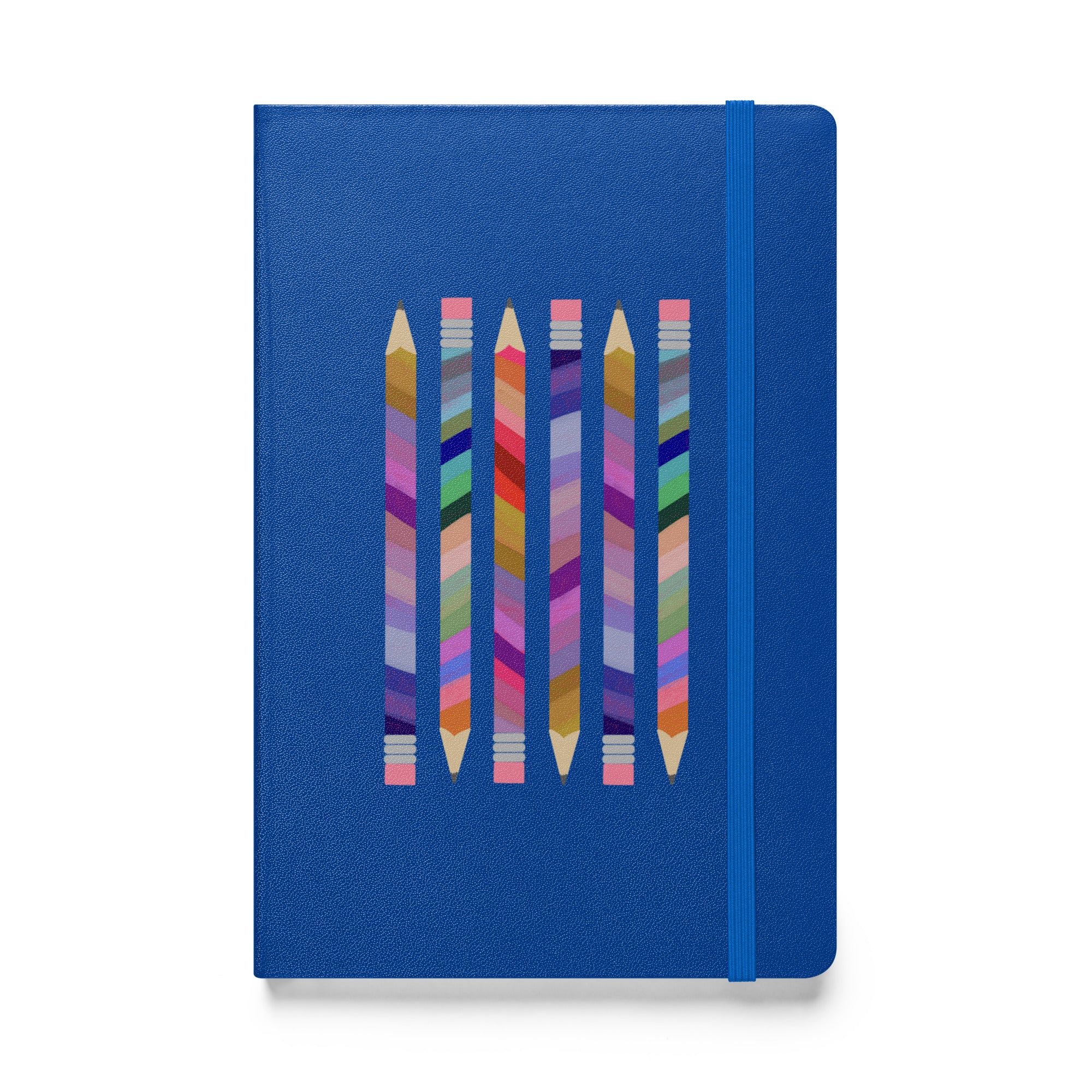 Color Pencil Hardcover bound notebook