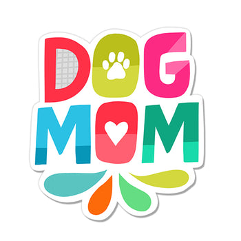 Dog Mom Die-cut Sticker