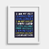 Growth Mindset Art Print