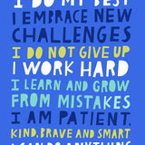 Growth Mindset Art Print