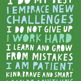 Growth Mindset Art Print