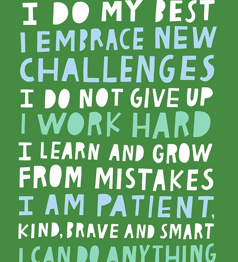 Growth Mindset Art Print