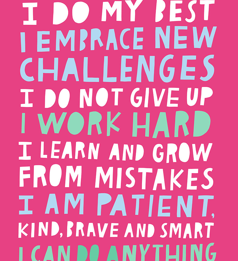 Growth Mindset Art Print