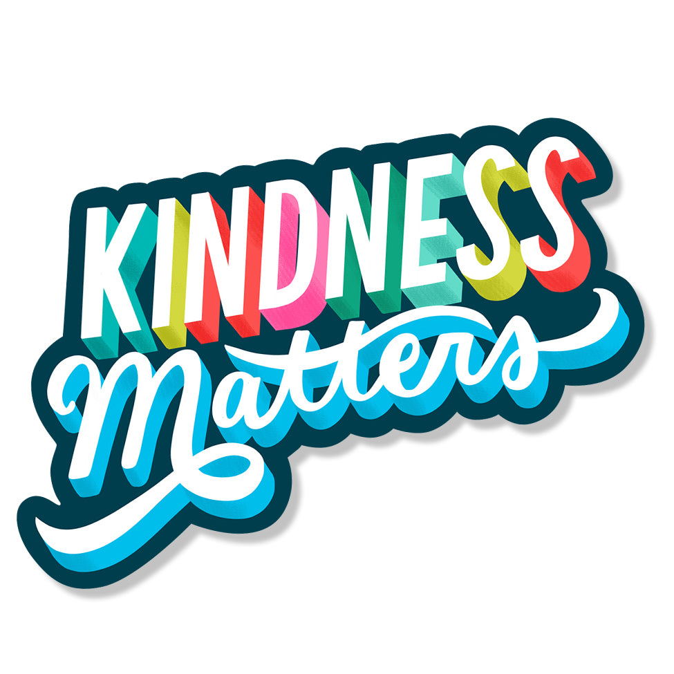 Kindness Matters Die-cut Sticker